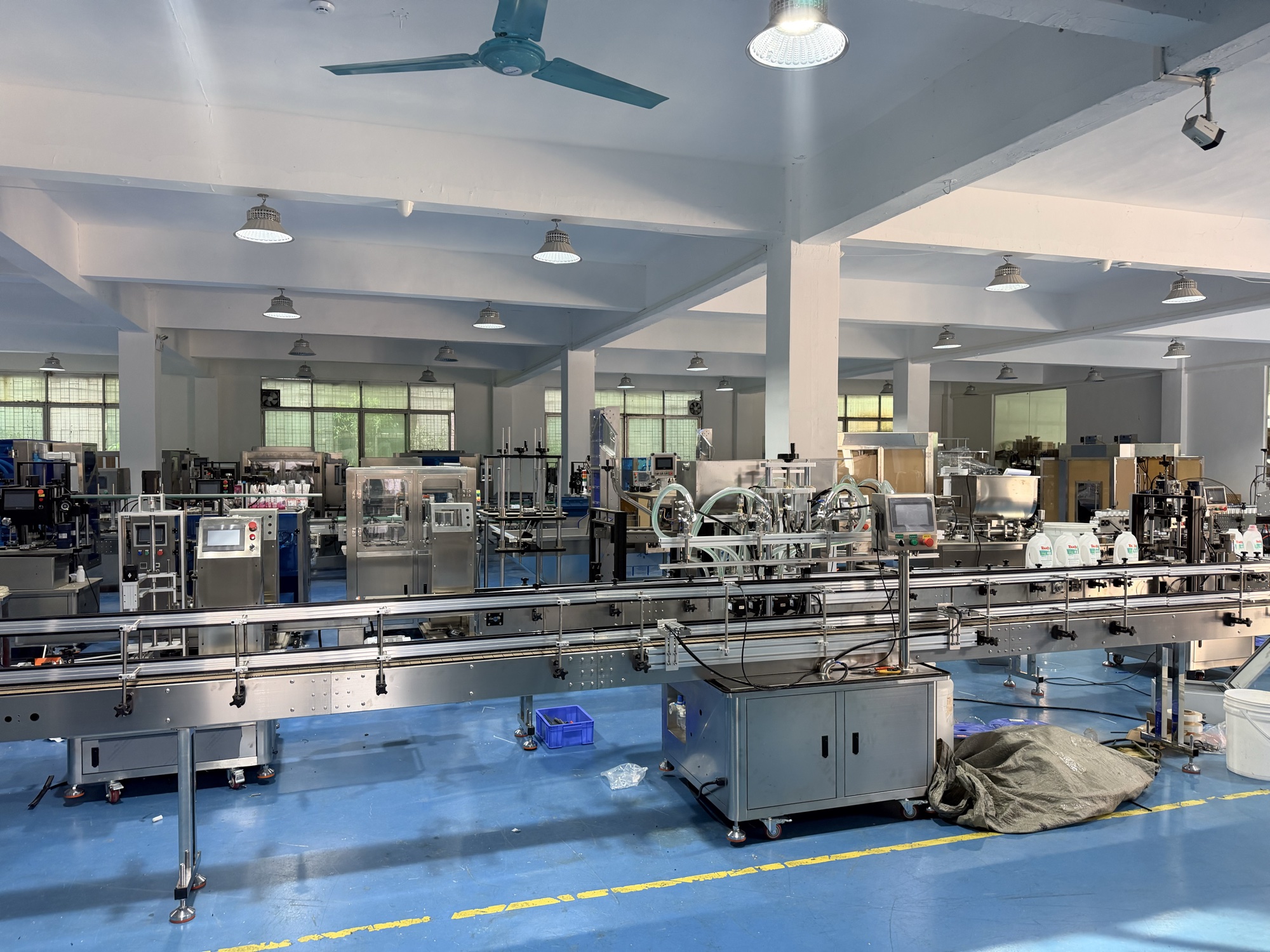 Machinery in the Huide workshop