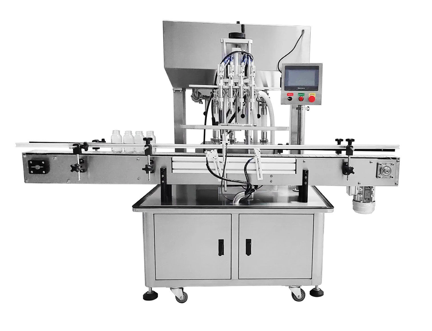 Four-head servo liquid & paste filler · HD-SF4