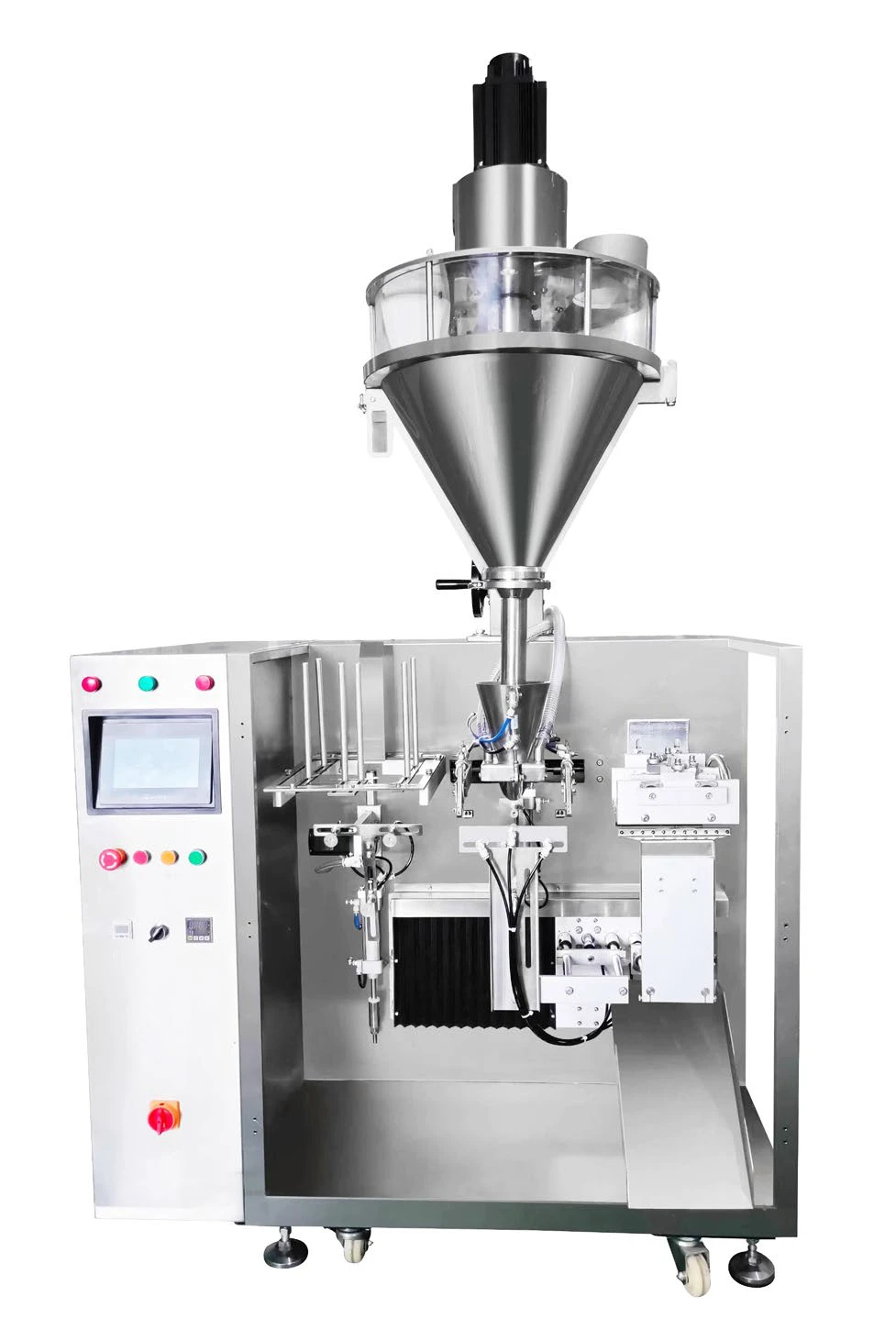 Mini premade-pouch powder packaging machine · ZB-200M