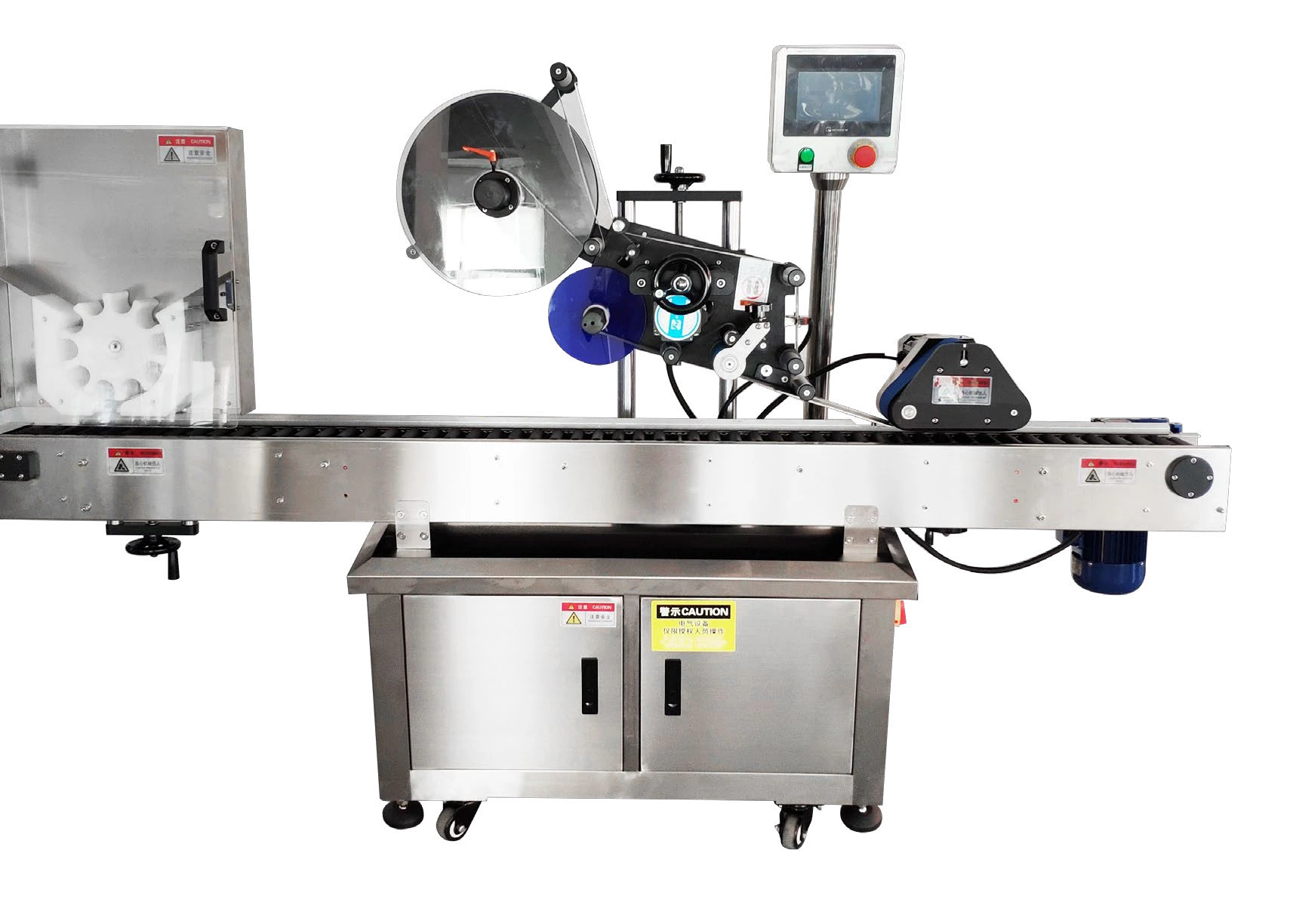 Automatic horizontal labeler